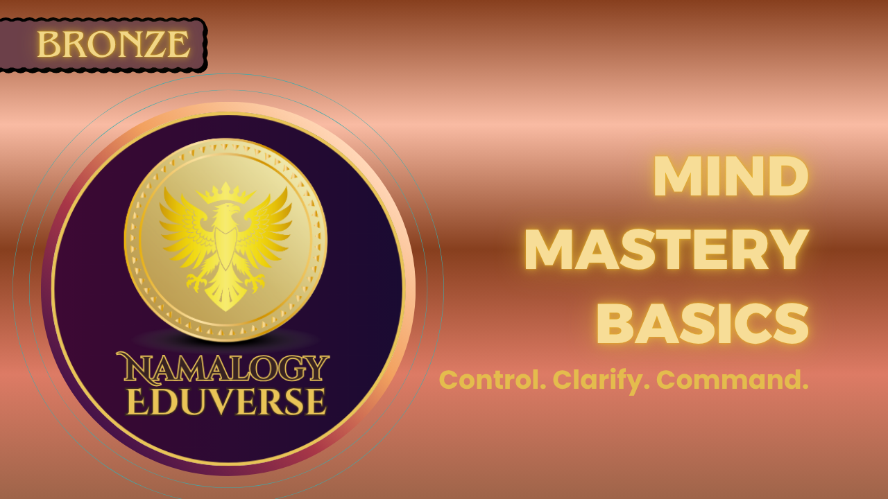 Mind Mastery Basics – Control. Clarify. Command.